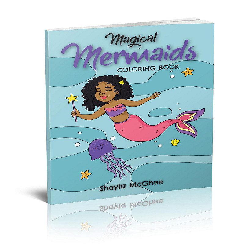 Sable Inspired Books Magical Mermaid Coloring Book Image