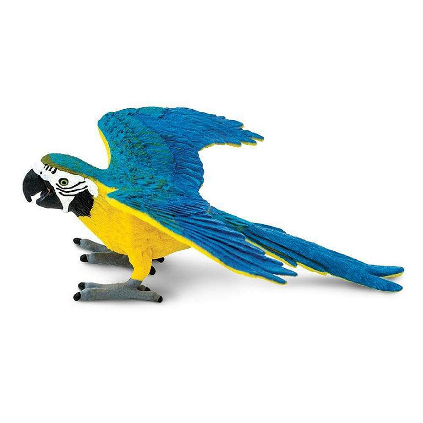 Safari Blue & Gold Macaw Toy Image