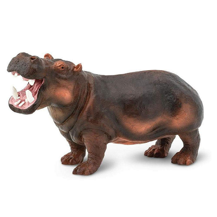 Safari Hippopotamus Toy Image