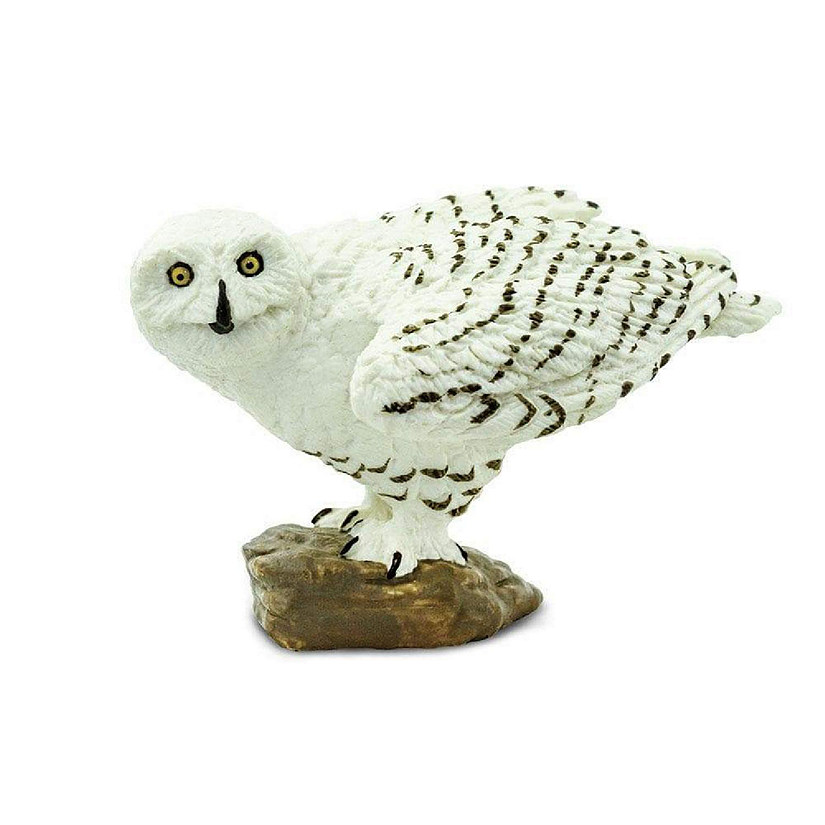 Safari Snowy Owl Toy Image