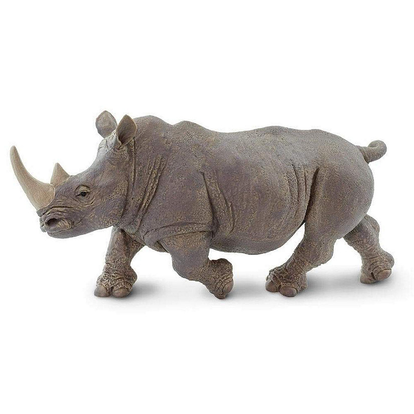 Safari White Rhino Toy Image