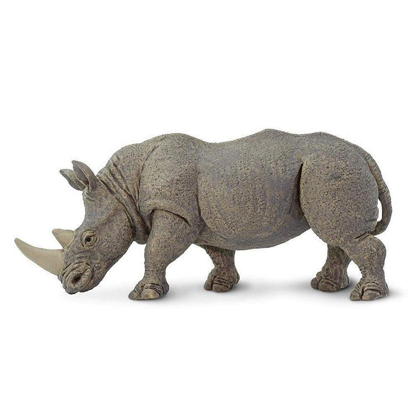 Safari White Rhino Toy Image