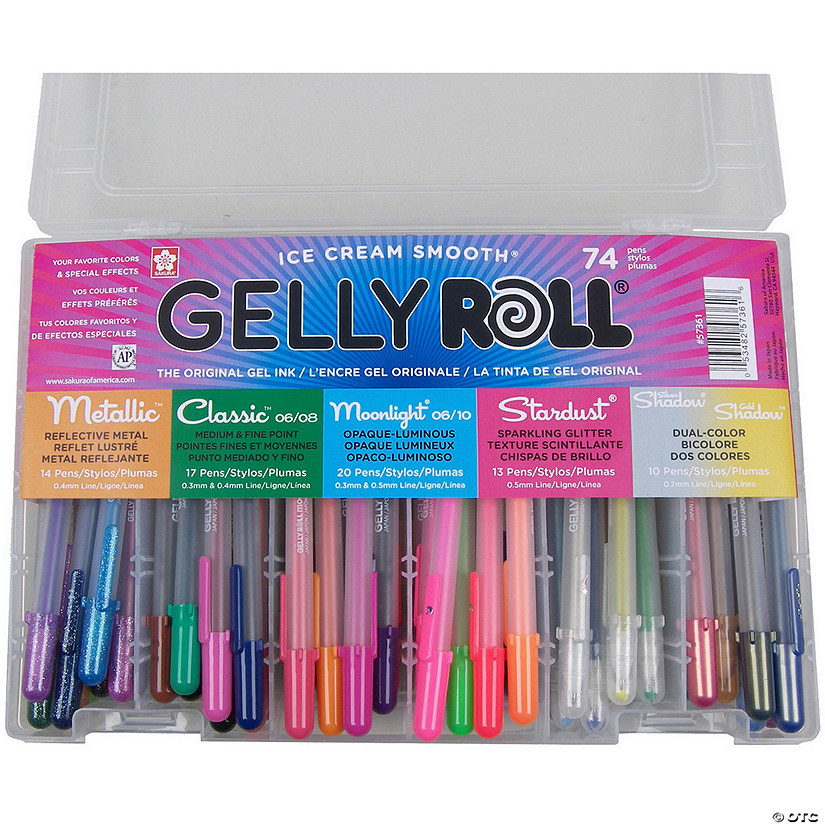 Sakura Gelly Roll Pens Gift Set 74/Pkg Image