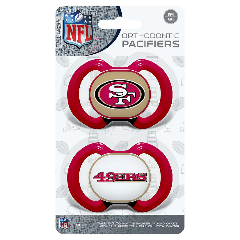 San Francisco 49ers - Pacifier 2-Pack Image