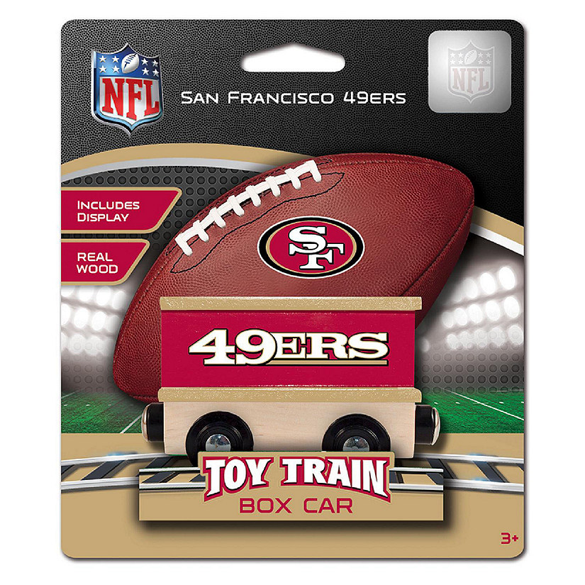 San Francisco 49ers Toy Train Box Car Image