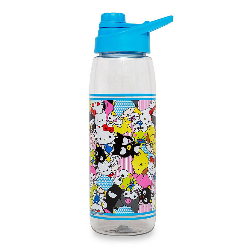 Sanrio Hello Kitty and Friends Plastic Water Bottle With Screw-Top Lid Image