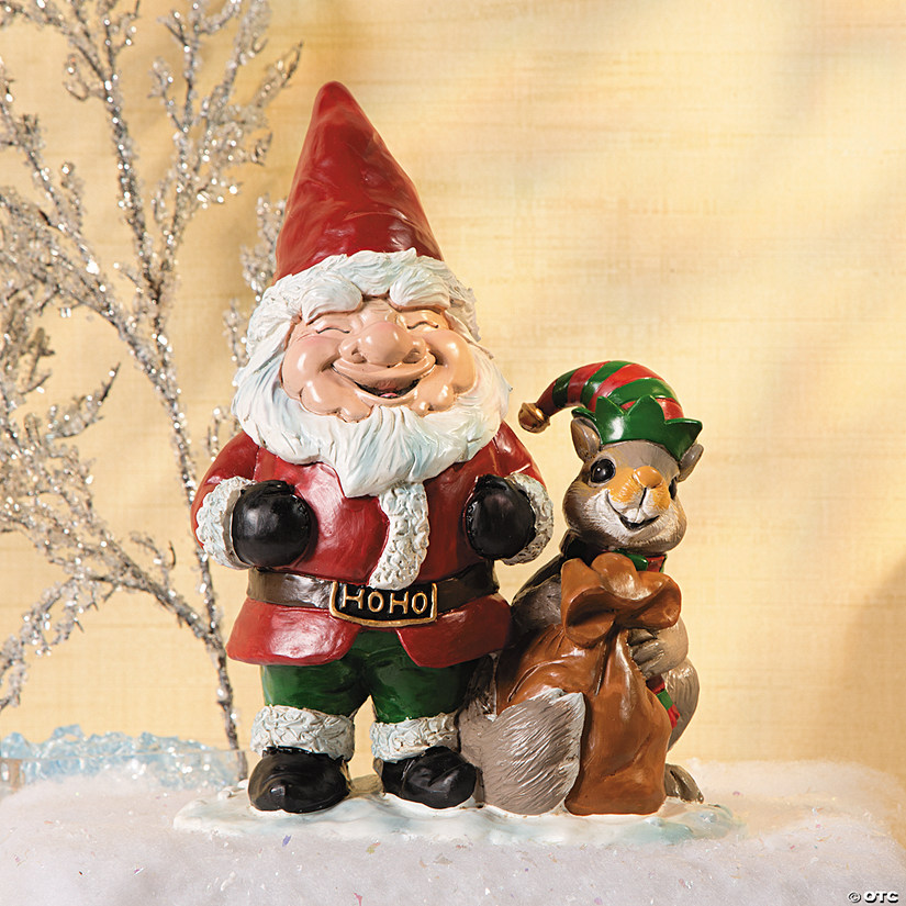 Santa Gnome with Friend - Discontinued