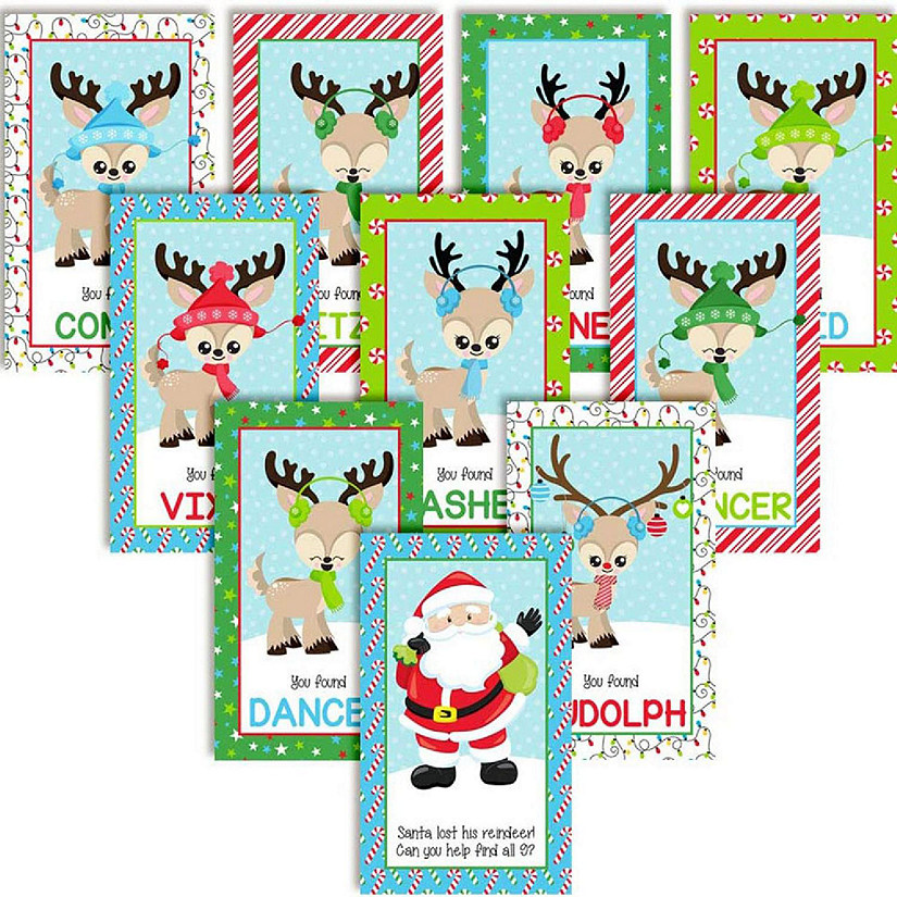 Santa&#8217;s Reindeer Game 11pc. by AmandaCreation Image