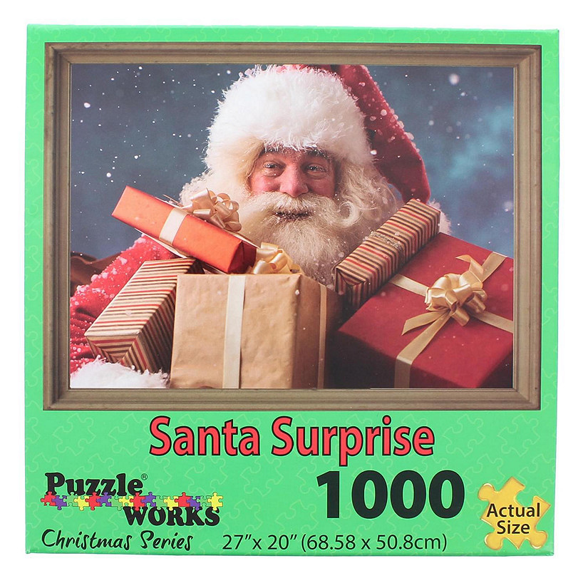Santa Surprise 1000 Piece Jigsaw Puzzle Image