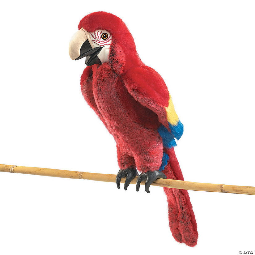 Scarlet Macaw Hand Puppet Image