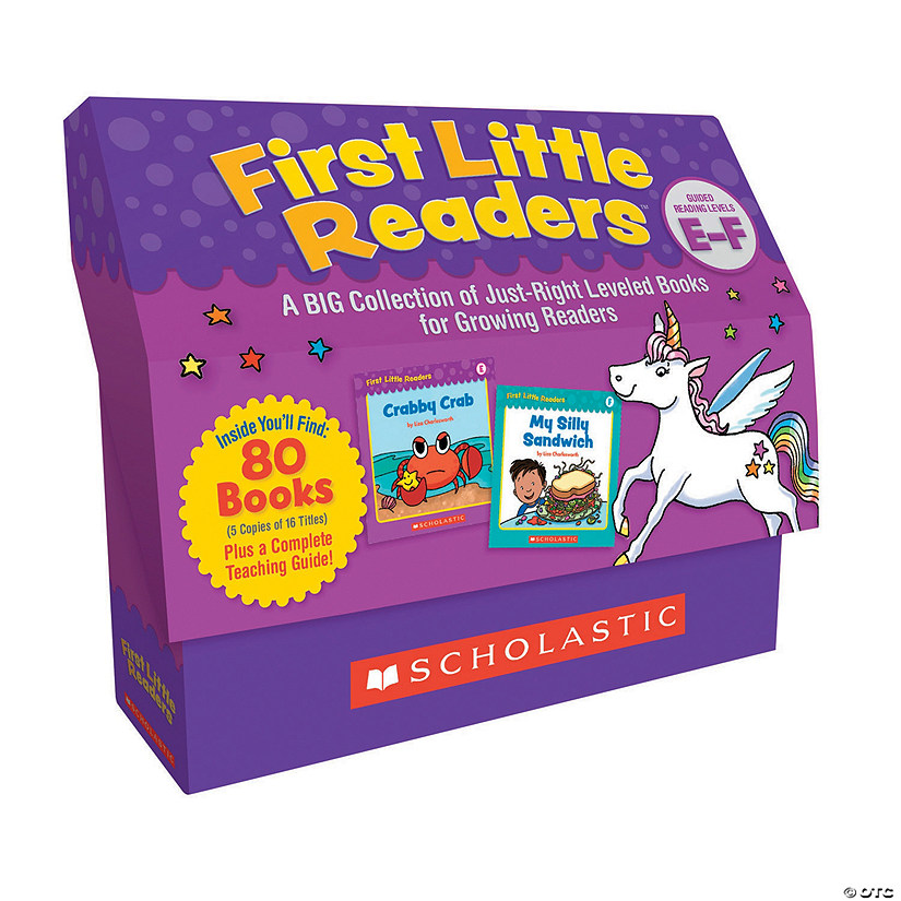 Scholastic First Little Readers Classroom Set: Levels E & F Image
