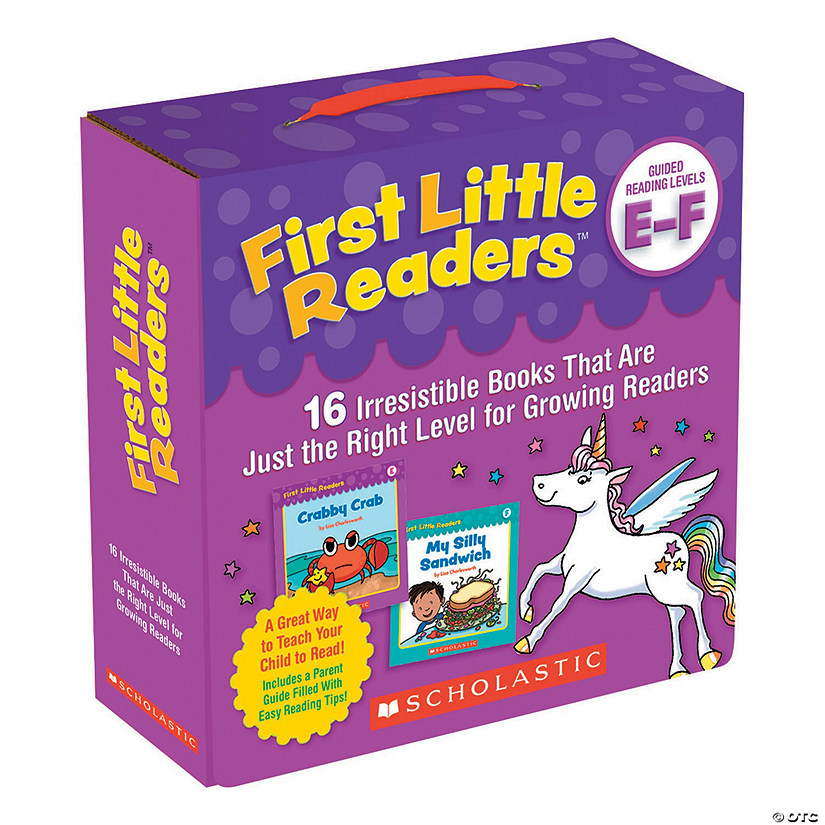 Scholastic First Little Readers Parent Pack: Guided Reading Levels E & F Image
