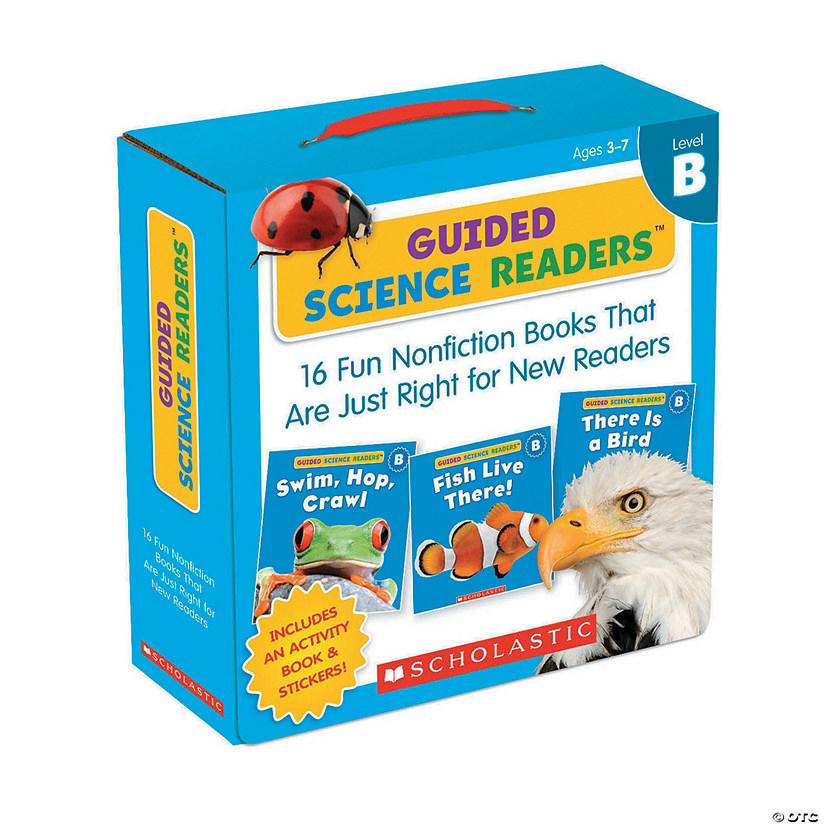 Scholastic Guided Science Readers Parent Pack: Level B, 16 Books Image