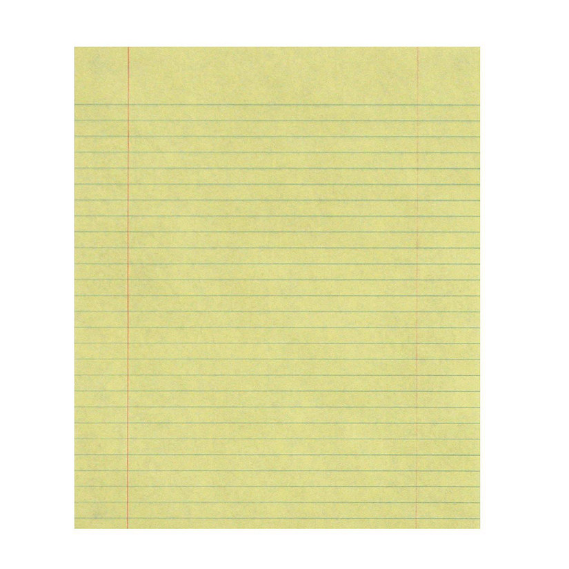 School Smart Composition Paper, 8 x 10-1/2 Inches, Yellow, 500 Sheets Image