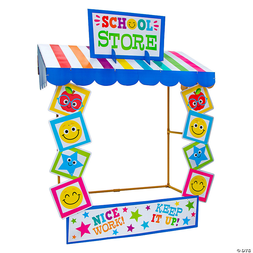 School Store Tabletop Hut with Frame - 8 Pc. Image