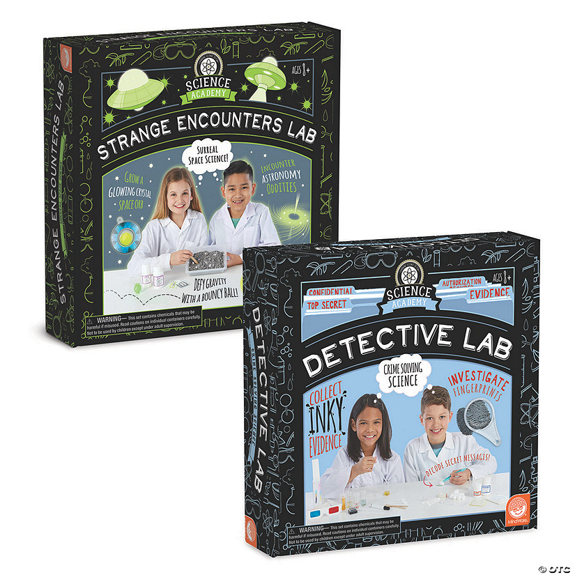 Science Academy: Strange Encounters and Detective Lab: Set of 2 Image