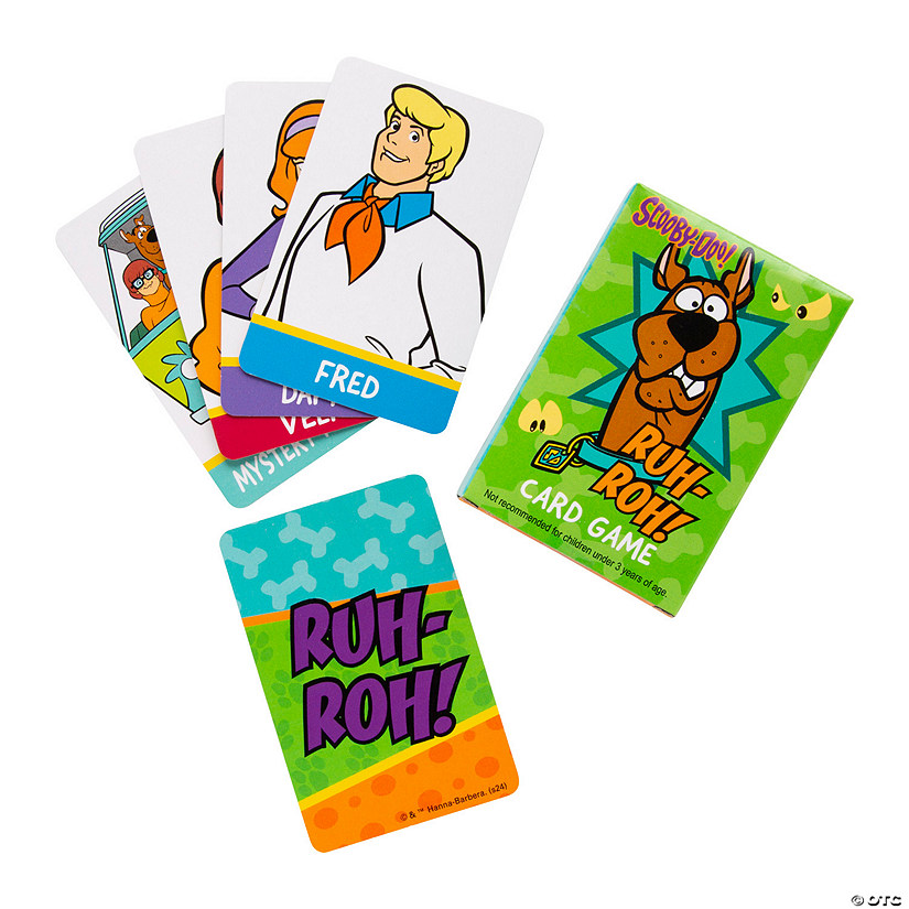 Scooby-Doo!&#8482; Ruh-Roh Card Games - 12 Pc. Image