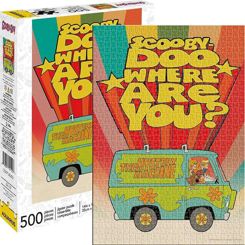Scooby-Doo Where Are You? 500 Piece Jigsaw Puzzle Image