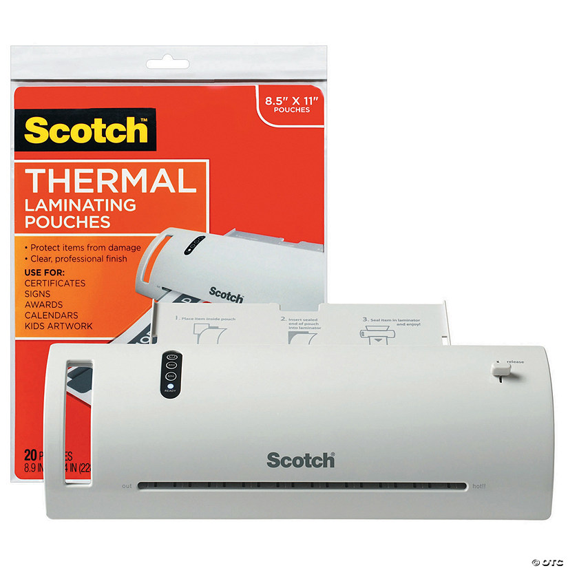 Scotch Thermal Laminator Combo Pack Image