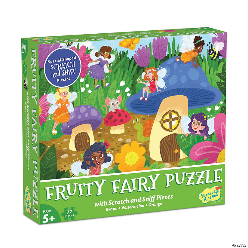 Scratch and Sniff Puzzle: Fruity Fairy Image