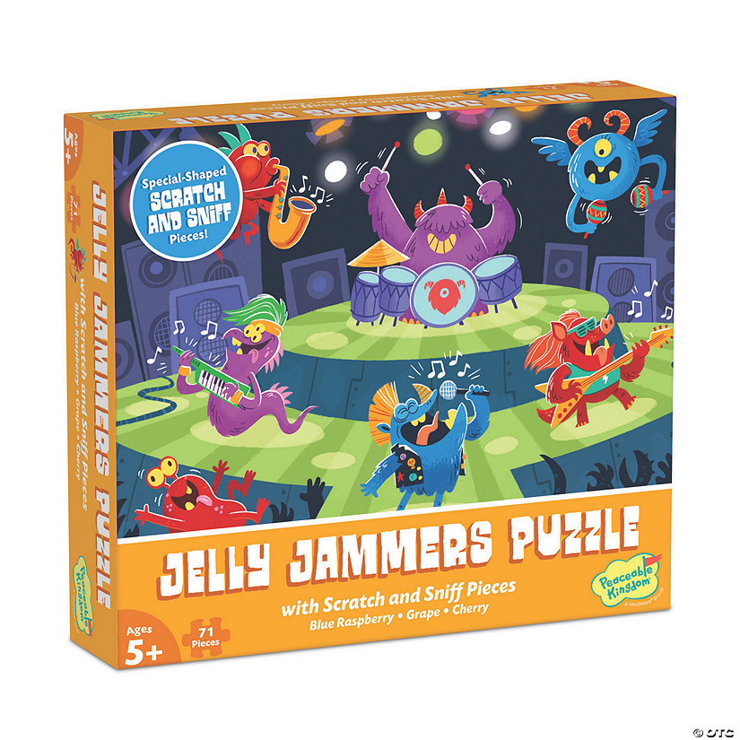 Scratch and Sniff Puzzle: Jelly Jammers Image