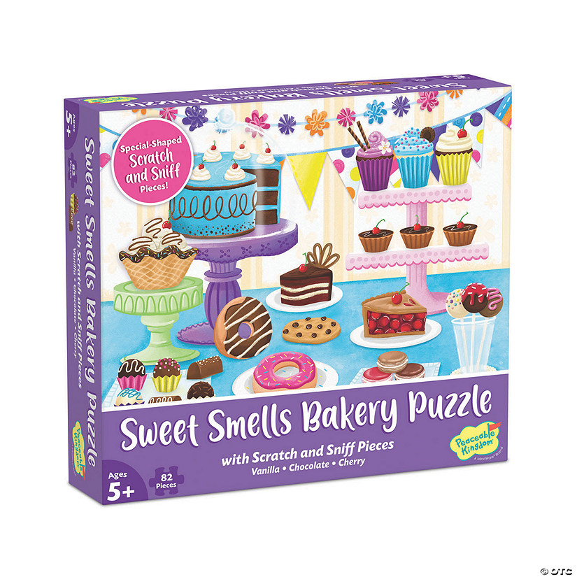Scratch and Sniff Puzzle: Sweet Smells Bakery Image