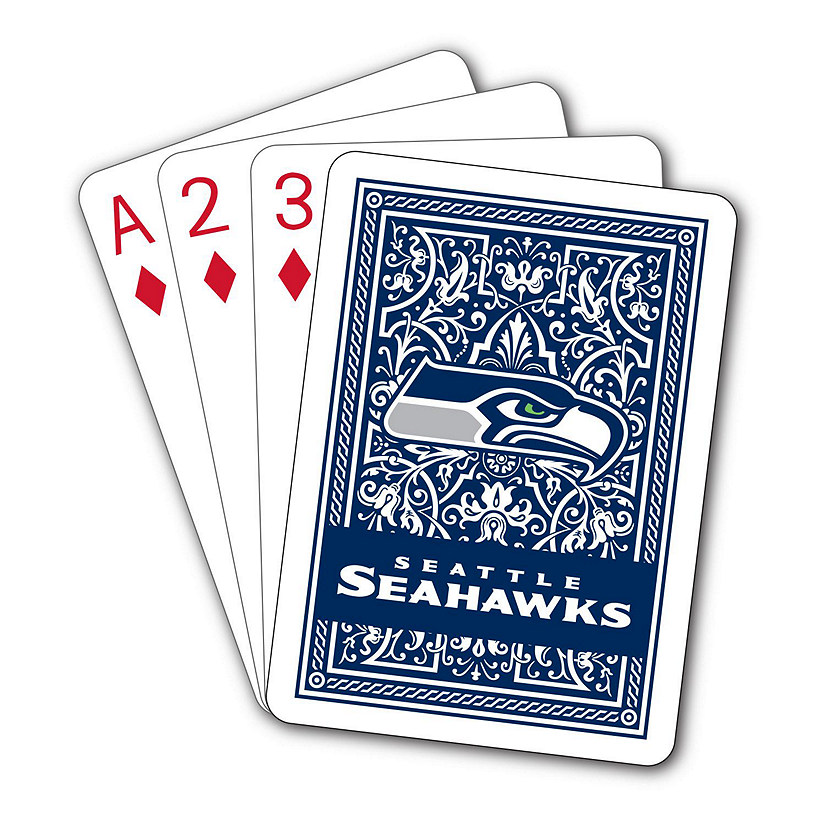 Seattle Seahawks NFL Team Playing Cards Image