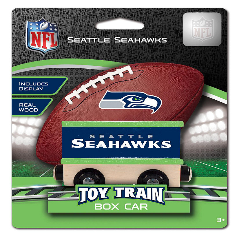 Seattle Seahawks Toy Train Box Car Image