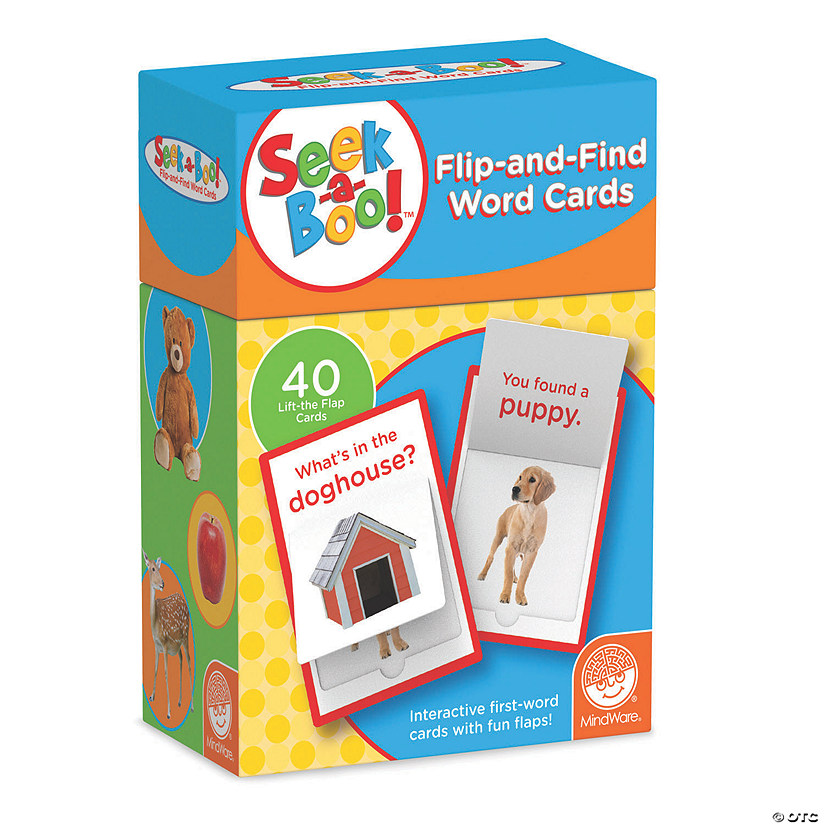 Seek-a-boo Flip-and-Find Word Cards Image