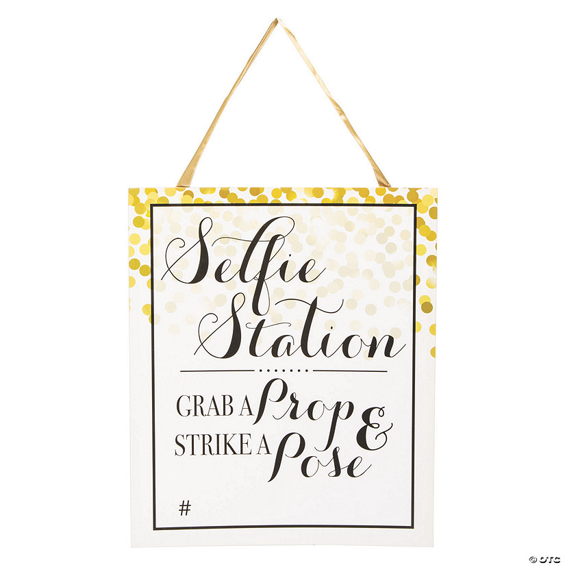 Selfie Station Sign Image