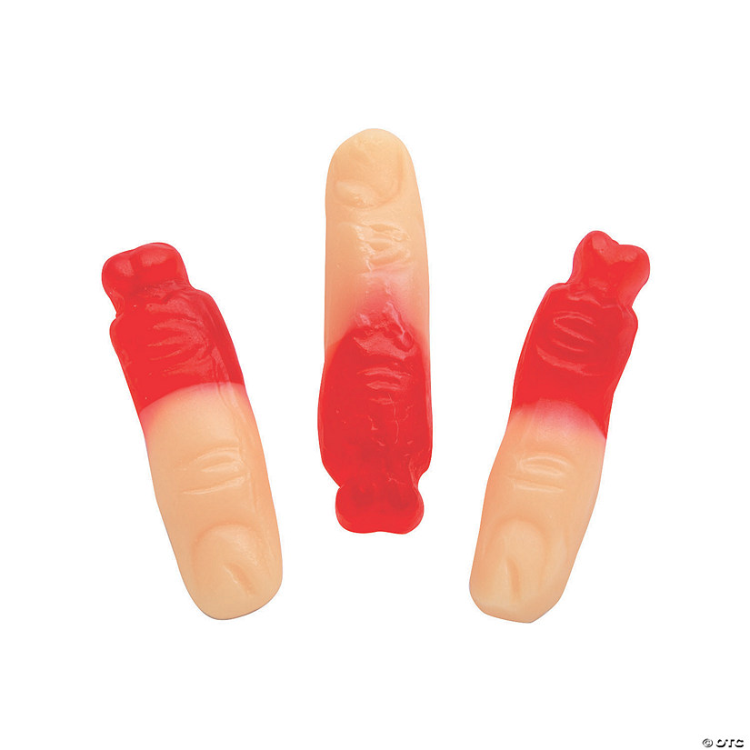 Severed Fingers Gummy Candy - 39 Pc. Image