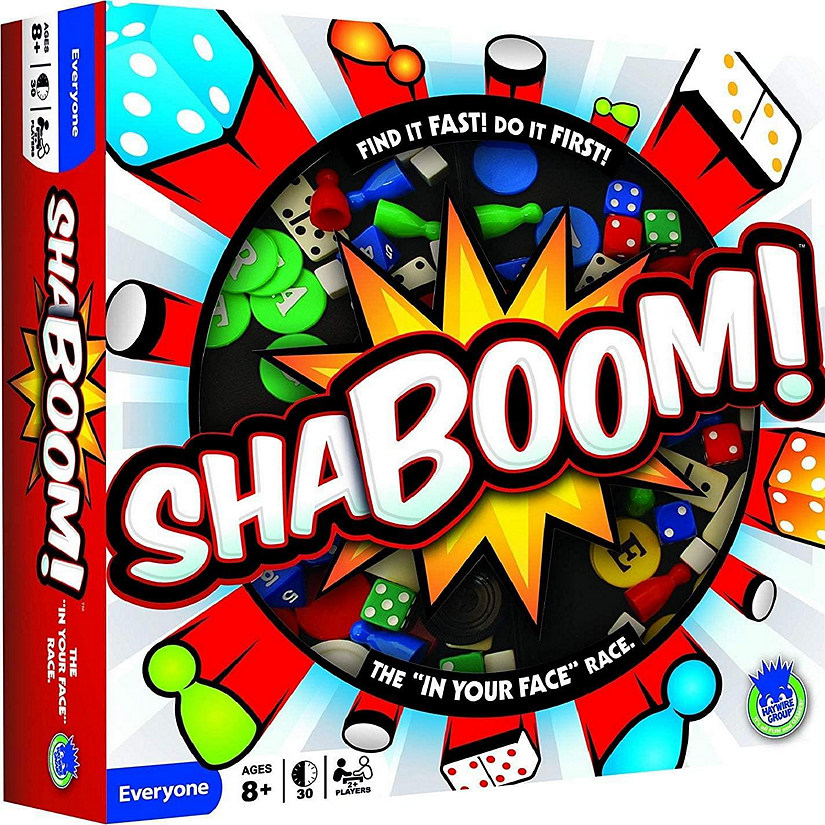 ShaBoom! The In-Your-Face Race Game  For 2+ Players Image