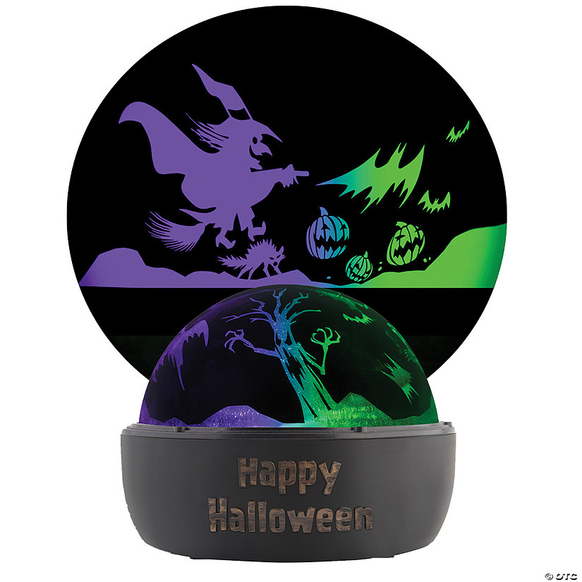 Shadow Box Color Changing Lightshow Projector Halloween Decoration Image