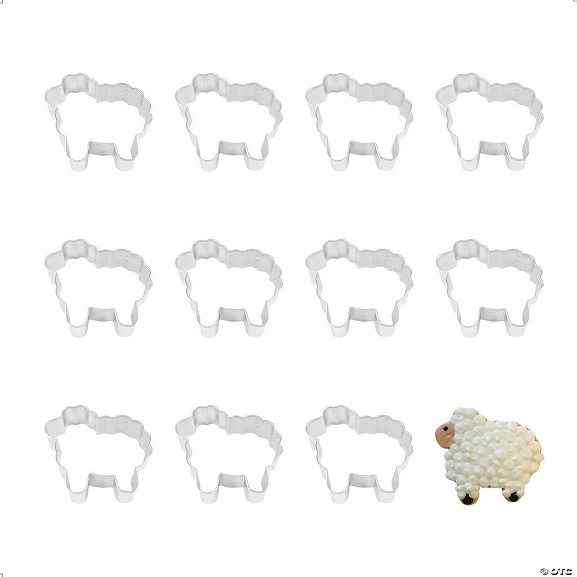 Sheep 3" Cookie Cutters Image
