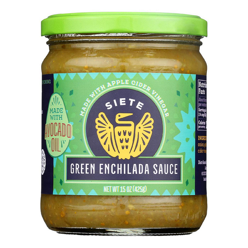 Siete - Sauce Green Enchilada - Case of 6-16 OZ Image
