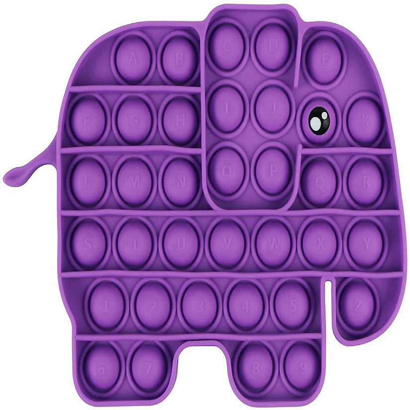 Silicone Fidget Toy: Elephant Image