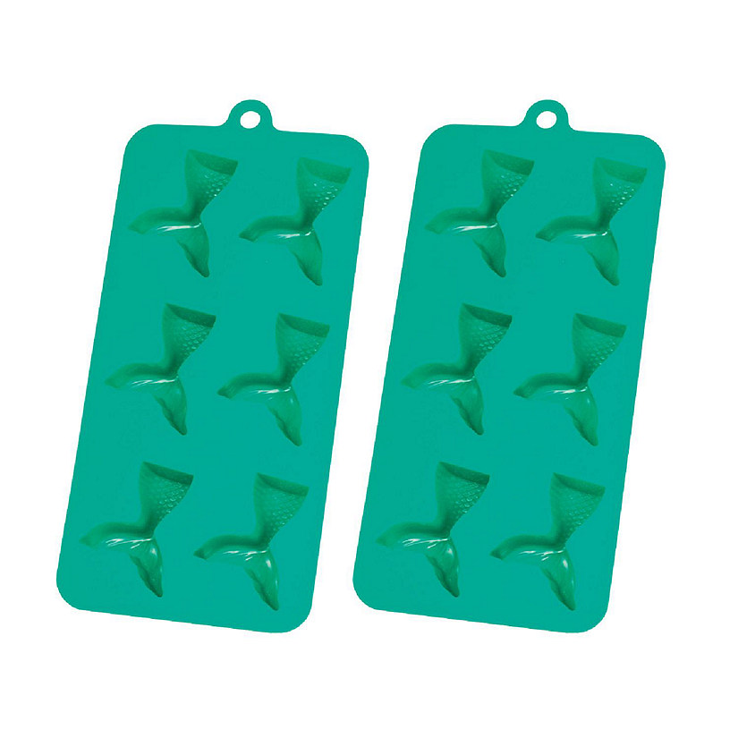 Silicone Mermaid Tail Ice Tray Image