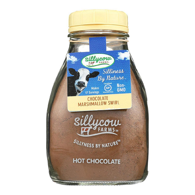Sillycow Farms Hot Chocolate - Marshmallow Swirl - Case of 6 - 16.9 oz. Image