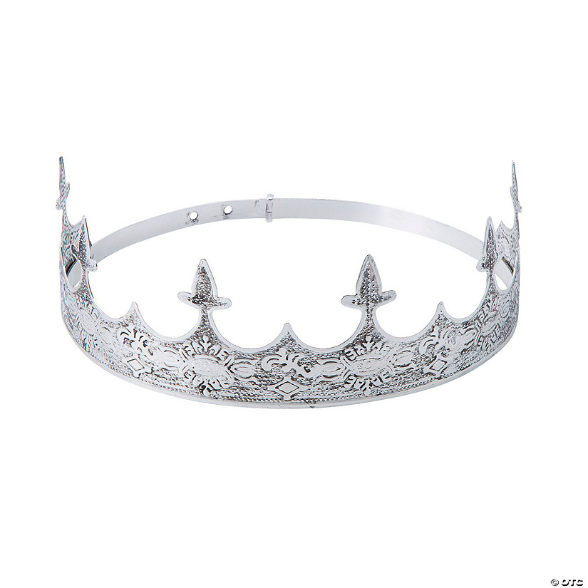 Silver King Metal Crown Image