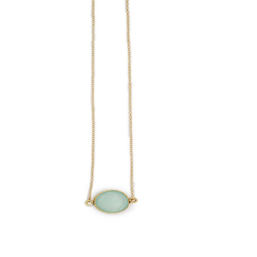 Simple Necklace Chalcedony Image