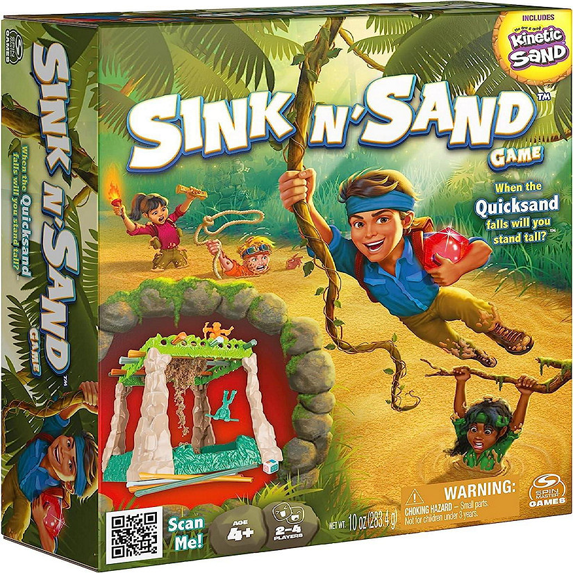Sink N Sand Board Game with Kinetic Sand Image