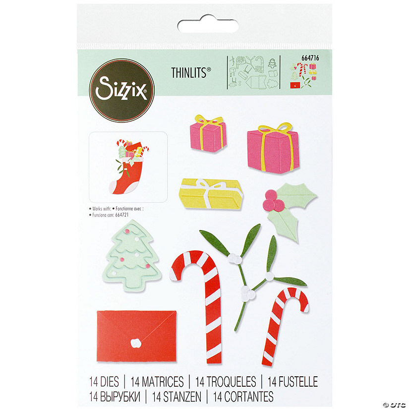 Sizzix Die Thinlits Stocking Fillers Image
