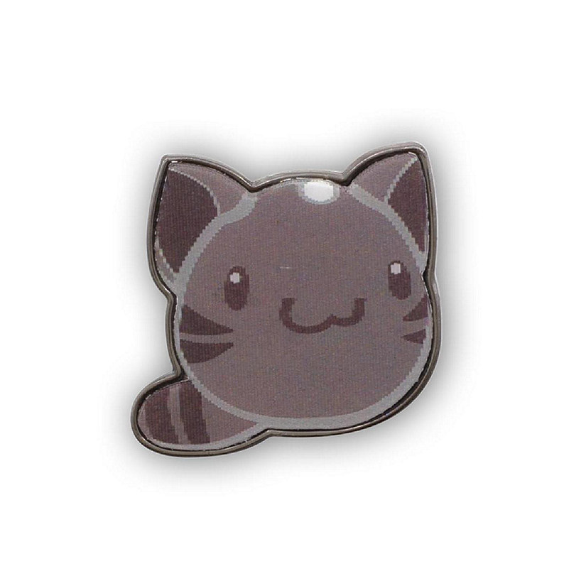 Slime Rancher 1 Inch Lenticular Collector Pin  Tabby Slime Image