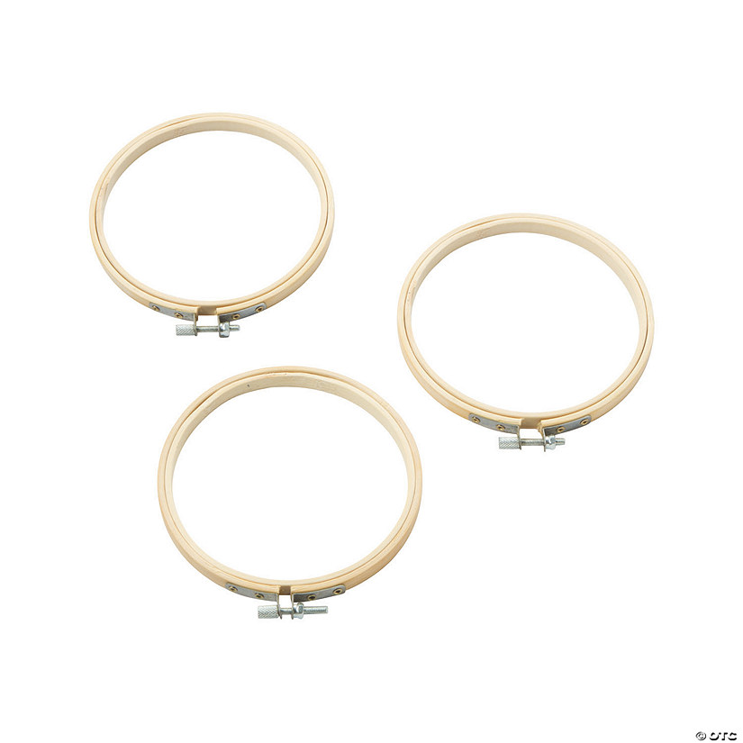 Small Embroidery Hoops - 3 Pc. Image