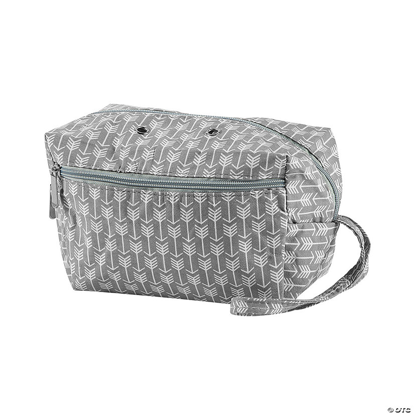 Small Grey Knitting Bag Image