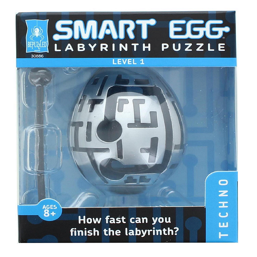 Smart Egg 1-Layer Level 1 Labyrinth Puzzle  Techno Image