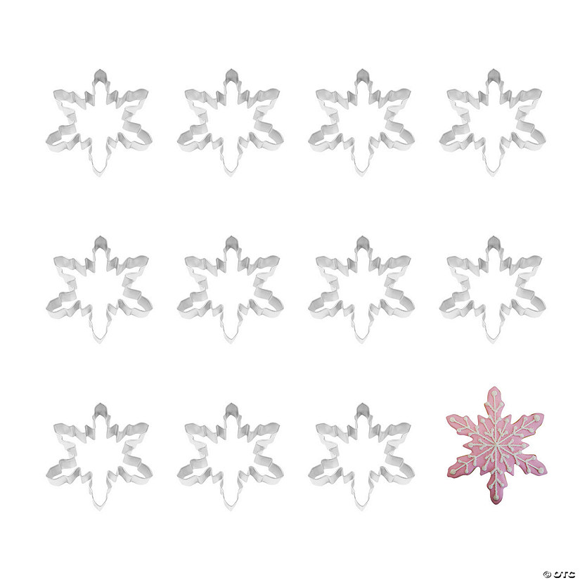 Snowflake Wide 5" Cookie Cutters Image
