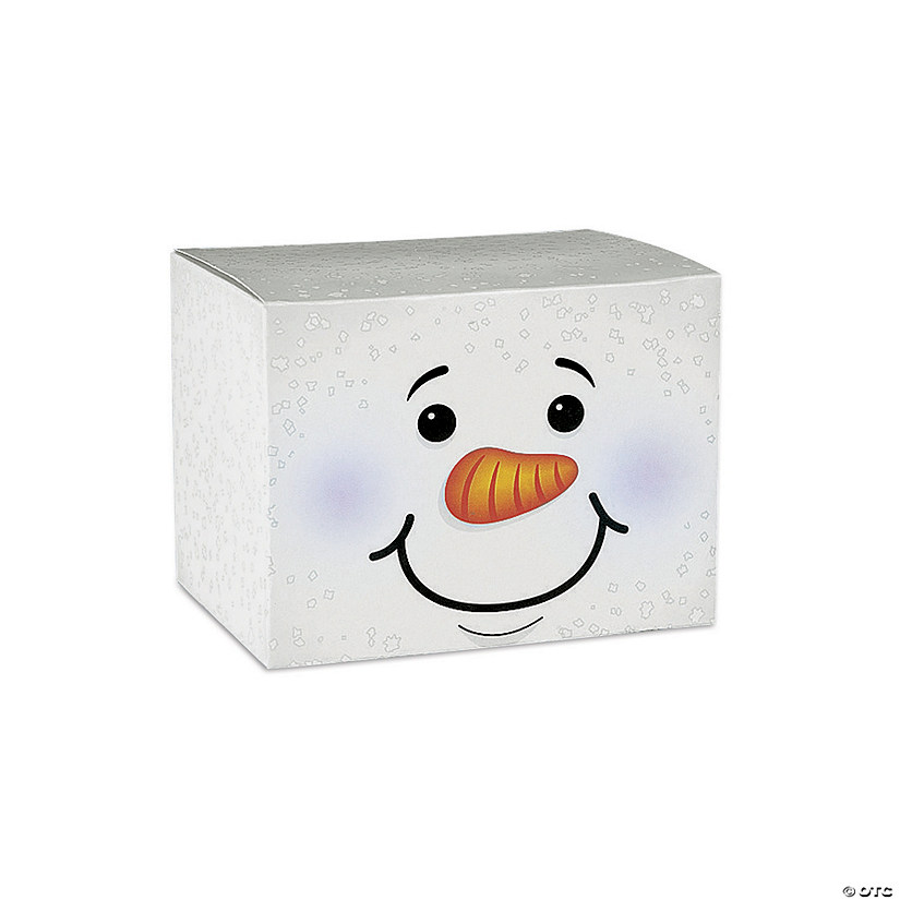 Snowman Favor Boxes - 12 Pc. Image