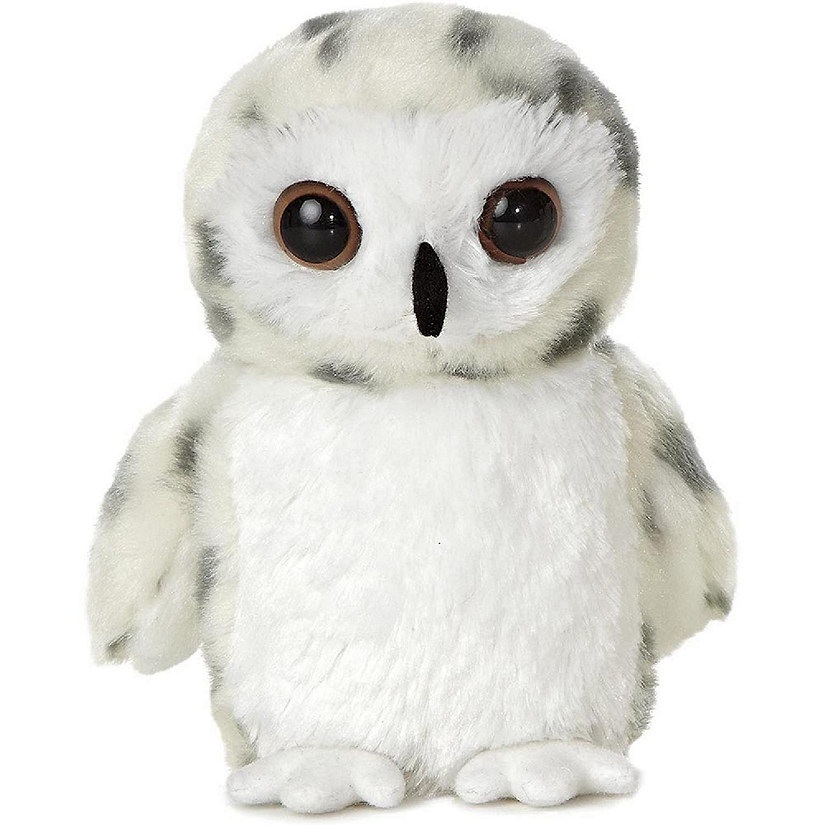 Snowy Owl 8" Mini Flopsie by Aurora Image