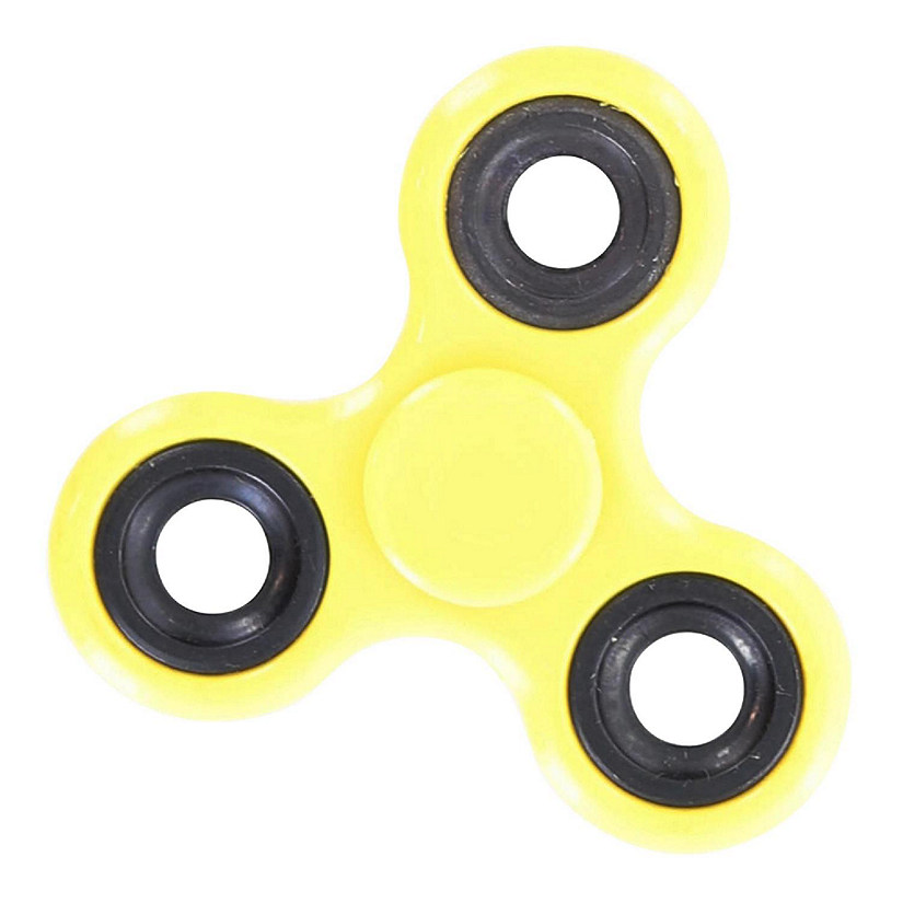 Solid Color Fidget Spinner  Yellow Image